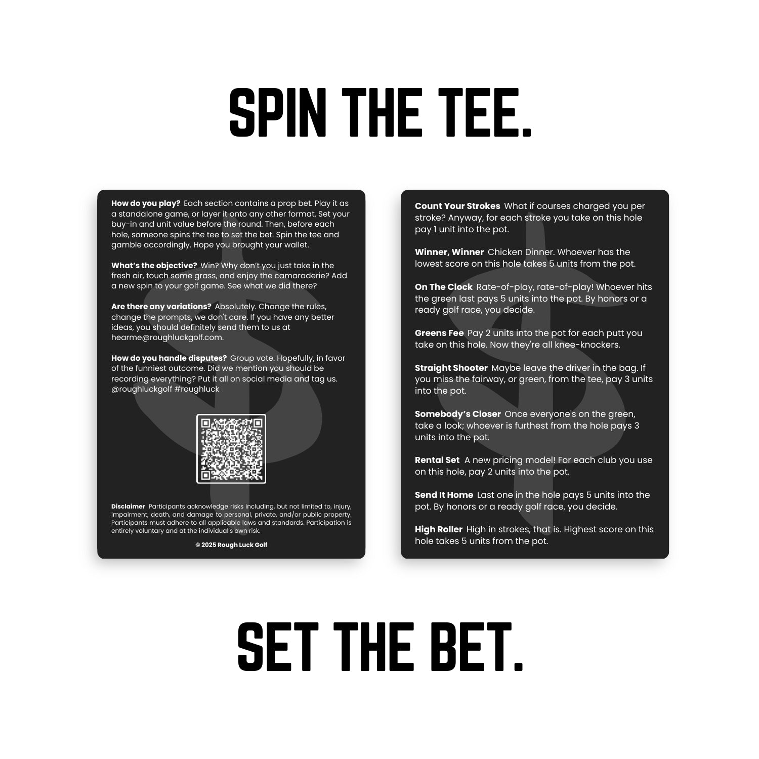 Chump Change rules — how to play the fun golf gambling game