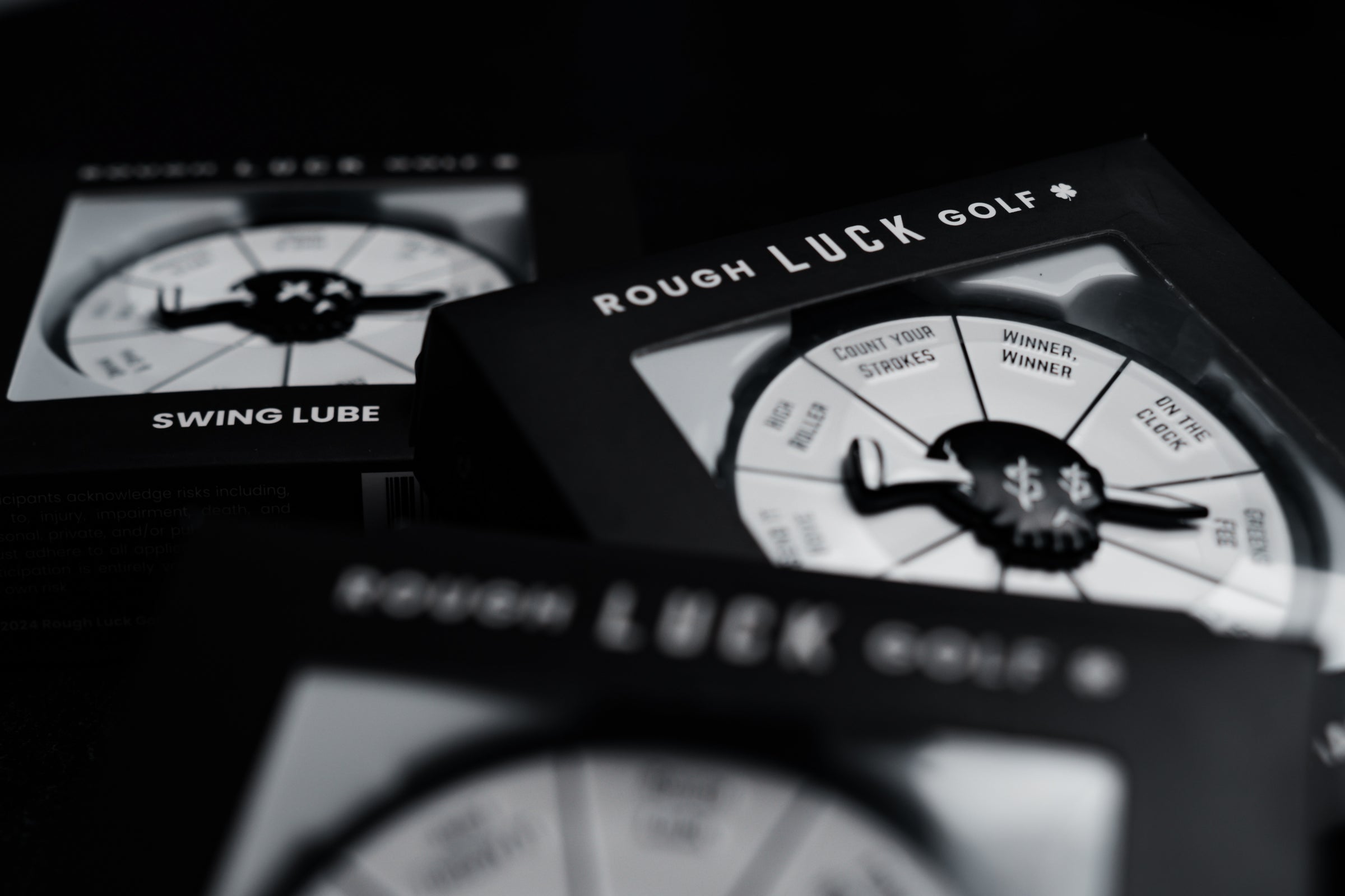 Rough Luck Golf — the best bag tag spinner game